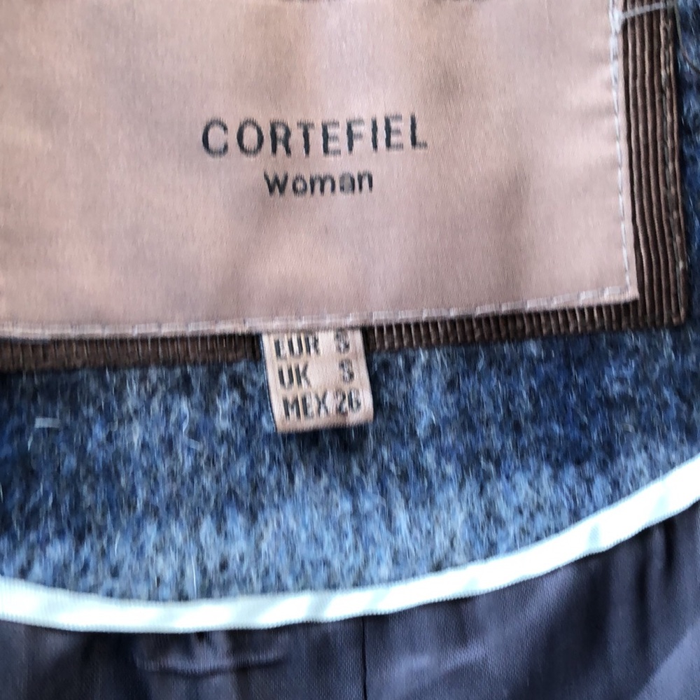 Blue Plaid Swing Jacket-Small - Picture 8 of 11